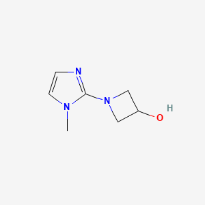 1-(1-Methyl-1H-imidazol-2-yl)azetidin-3-ol