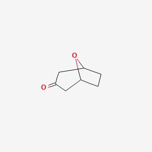 molecular formula C7H10O2 B1282416 8-氧杂双环[3.2.1]辛烷-3-酮 CAS No. 77745-32-5