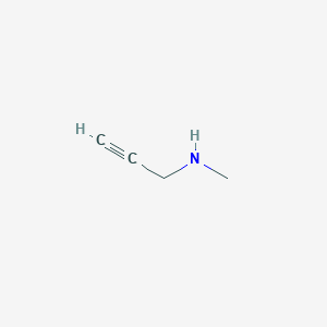 molecular formula C4H7N B128242 N-甲基丙炔胺 CAS No. 35161-71-8