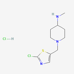 1-((2-chlorothiazol-5-yl)methyl)-N-methylpiperidin-4-amine hydrochloride