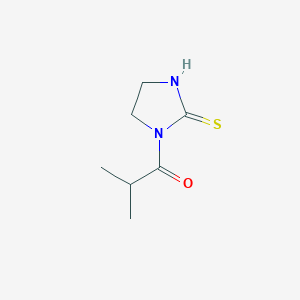 2-Methyl-1-(2-thioxoimidazolidin-1-yl)propan-1-one