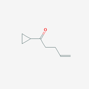 molecular formula C8H12O B1282431 1-环丙基戊-4-烯-1-酮 CAS No. 31594-49-7