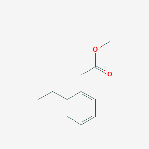 molecular formula C12H16O2 B12824332 Ethyl 2-(2-ethylphenyl)acetate 