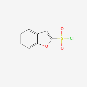 7-Methylbenzofuran-2-sulfonyl chloride