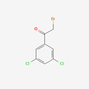 molecular formula C8H5BrCl2O B1282443 2-溴-1-(3,5-二氯苯基)乙酮 CAS No. 53631-13-3