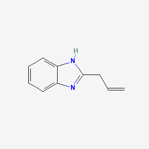 molecular formula C10H10N2 B12824458 2-Allyl-1H-benzo[d]imidazole 