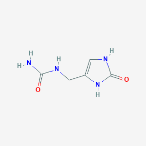 1-((2-Oxo-2,3-dihydro-1H-imidazol-4-yl)methyl)urea