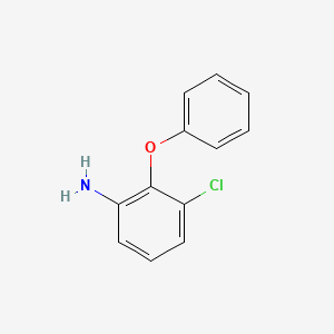 B1282452 3-Chloro-2-phenoxyaniline CAS No. 3169-75-3