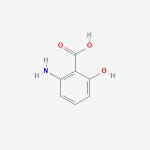 molecular formula C7H7NO3 B1282457 2-氨基-6-羟基苯甲酸 CAS No. 567-62-4