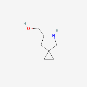 molecular formula C7H13NO B12824586 (5-Azaspiro[2.4]heptan-6-yl)methanol 