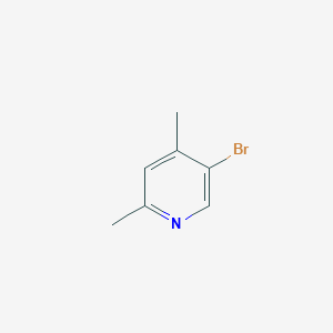 molecular formula C7H8BrN B1282459 5-溴-2,4-二甲基吡啶 CAS No. 27063-92-9