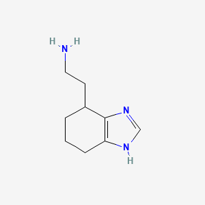 2-(4,5,6,7-Tetrahydro-1H-benzo[d]imidazol-4-yl)ethanamine