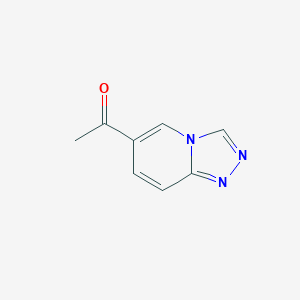 1-([1,2,4]Triazolo[4,3-a]pyridin-6-yl)ethan-1-one