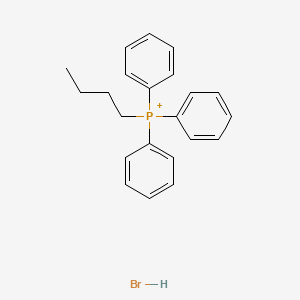 Butyl(triphenyl)phosphanium;hydrobromide