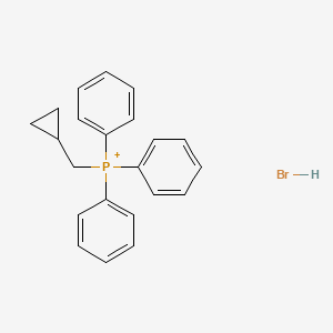 Cyclopropylmethyl(triphenyl)phosphanium;hydrobromide