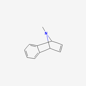 molecular formula C11H11N B12824828 Naphthalen-1,4-imine,1,4-dihydro-9-methyl- CAS No. 55258-00-9