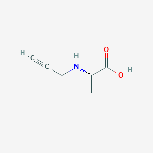 molecular formula C6H9NO2 B12824833 Prop-2-yn-1-yl-L-alanine 