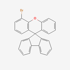 molecular formula C25H15BrO B12824841 4'-Bromospiro[fluorene-9,9'-xanthene] 