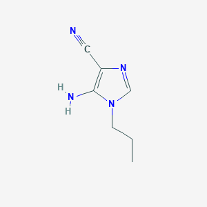 5-Amino-1-propyl-1H-imidazole-4-carbonitrile