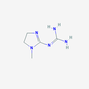 1-(1-Methyl-4,5-dihydro-1H-imidazol-2-yl)guanidine