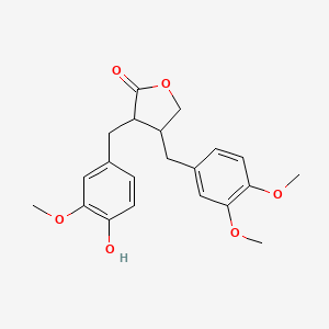 molecular formula C21H24O6 B12824909 l-Arctigenin 