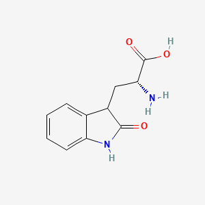 molecular formula C11H12N2O3 B12824985 (2R)-2-Amino-3-(2-oxoindolin-3-yl)propanoic acid 