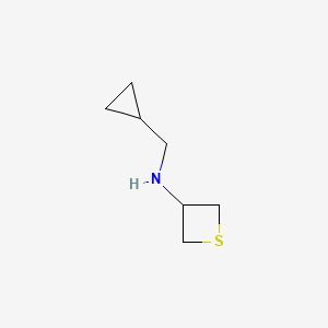 N-(Cyclopropylmethyl)thietan-3-amine