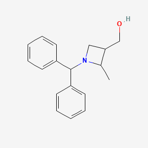 (1-Benzhydryl-2-methylazetidin-3-yl)methanol