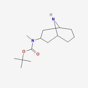 tert-Butyl (9-azabicyclo[3.3.1]nonan-3-yl)(methyl)carbamate