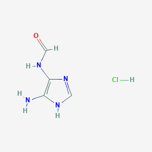 N-(4-Amino-1H-imidazol-5-yl)formamide hydrochloride