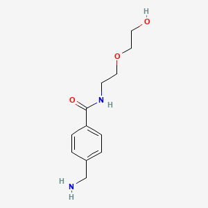 4-(Aminomethyl)-N-(2-(2-hydroxyethoxy)ethyl)benzamide