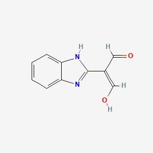 2-(1H-Benzo[d]imidazol-2-yl)-3-hydroxyacrylaldehyde