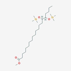 molecular formula C27H58O4Si2 B12825170 Methyl 15,16-bis((trimethylsilyl)oxy)icosanoate 