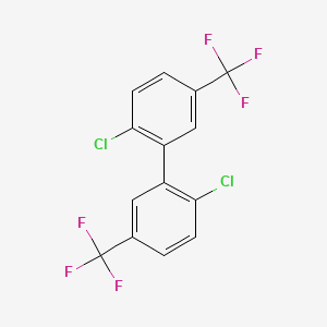 2,2'-Dichloro-5,5'-bis(trifluoromethyl)biphenyl