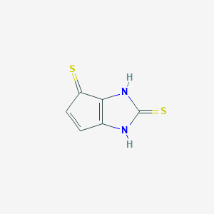 molecular formula C6H4N2S2 B12825225 Cyclopenta[d]imidazole-2,4(1H,3H)-dithione 