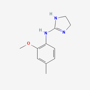 N-(2-Methoxy-4-methylphenyl)-4,5-dihydro-1H-imidazol-2-amine