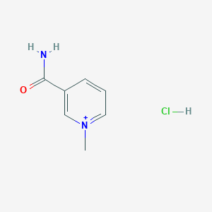 1-Methylpyridin-1-ium-3-carboxamide;hydrochloride