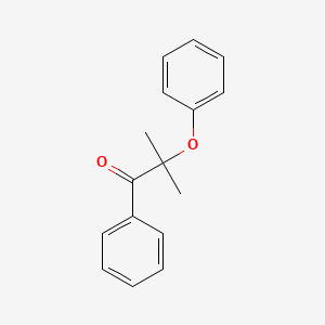 2-Methyl-2-phenoxy-1-phenylpropan-1-one