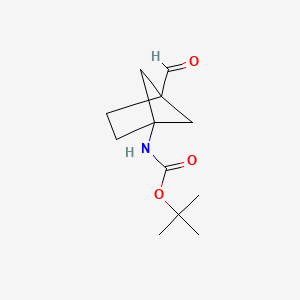 tert-Butyl (4-formylbicyclo[2.1.1]hexan-1-yl)carbamate