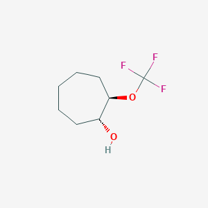 Trans-2-(trifluoromethoxy)cycloheptan-1-ol