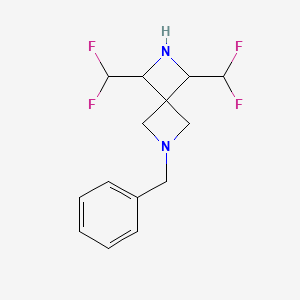 6-Benzyl-1,3-bis(difluoromethyl)-2,6-diazaspiro[3.3]heptane