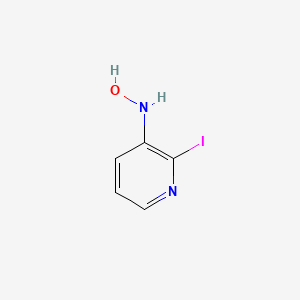 molecular formula C5H5IN2O B12825475 N-(2-Iodopyridin-3-YL)hydroxylamine 