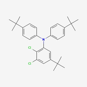 5-(tert-Butyl)-N,N-bis(4-(tert-butyl)phenyl)-2,3-dichloroaniline