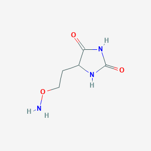 5-(2-(Aminooxy)ethyl)imidazolidine-2,4-dione