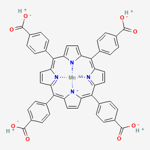 molecular formula C48H28MnN4O8 B12825553 Mn-TCPP 