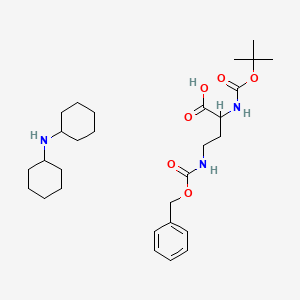 (R)-4-Benzyloxycarbonylamino-2-(Boc-amino)butyric acid dicyclohexylammonium salt