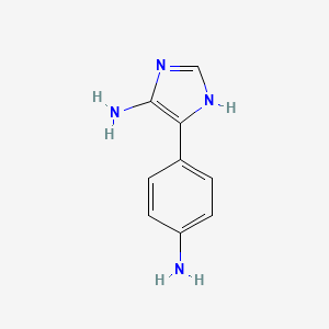 4-(4-Aminophenyl)-1H-imidazol-5-amine