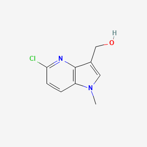 (5-Chloro-1-methyl-1H-pyrrolo[3,2-b]pyridin-3-yl)methanol