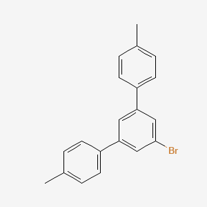 molecular formula C20H17Br B12825704 1-bromo-3,5-bis(4-methylphenyl)benzene 