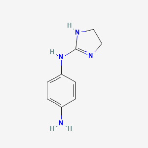 N1-(4,5-Dihydro-1H-imidazol-2-yl)benzene-1,4-diamine